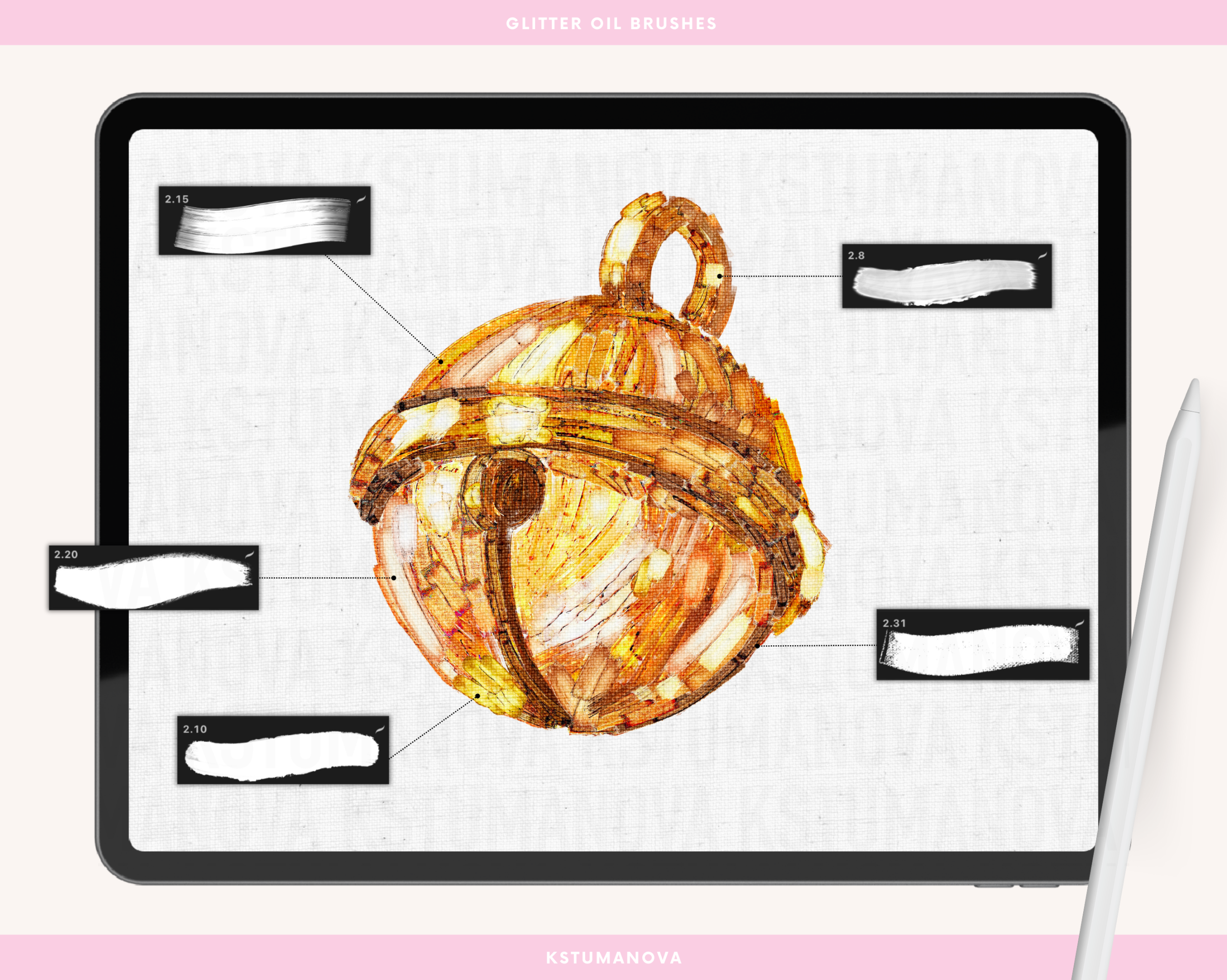 Glitter oil brushes - Image 4