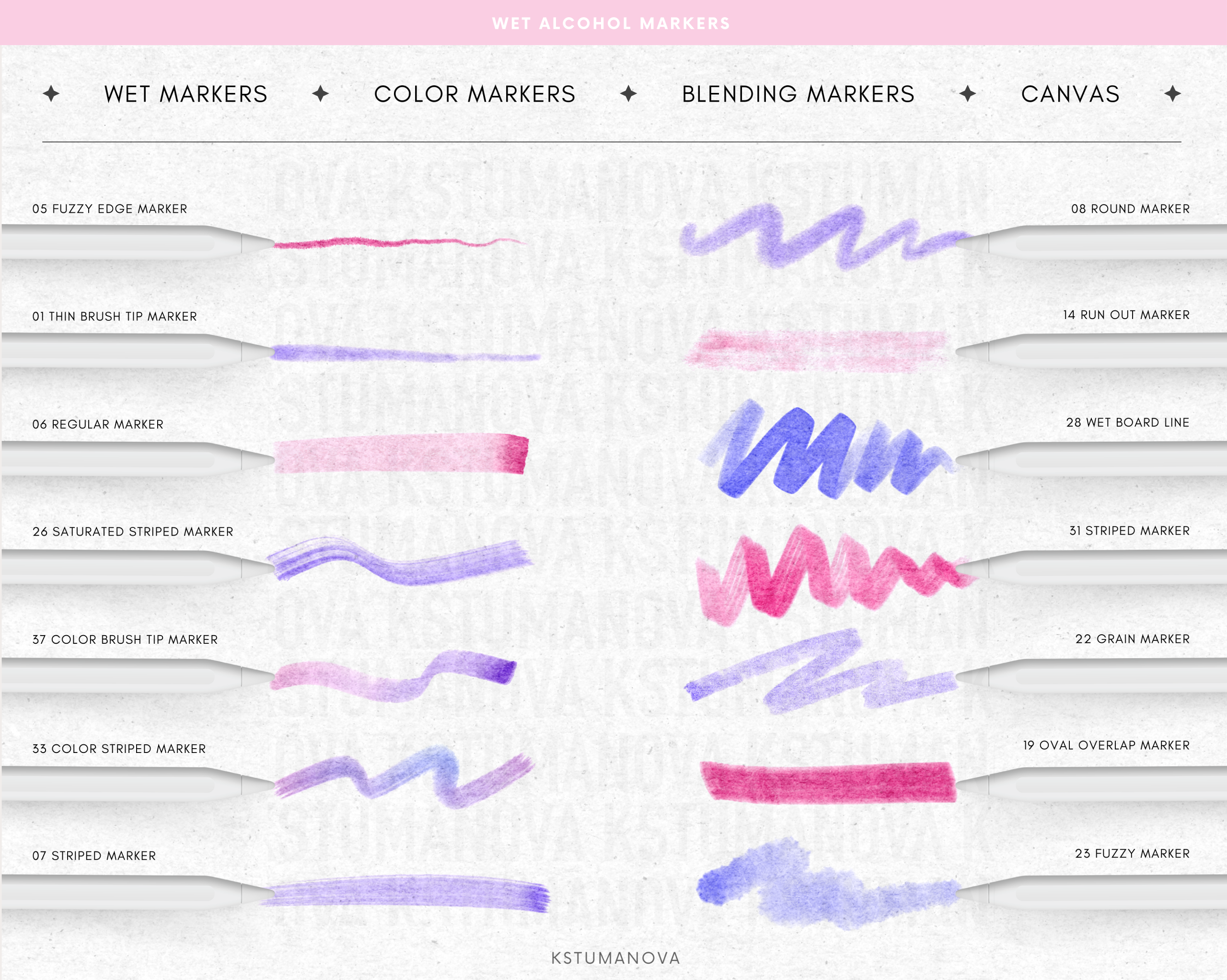 Wet alcohol markers - Image 3