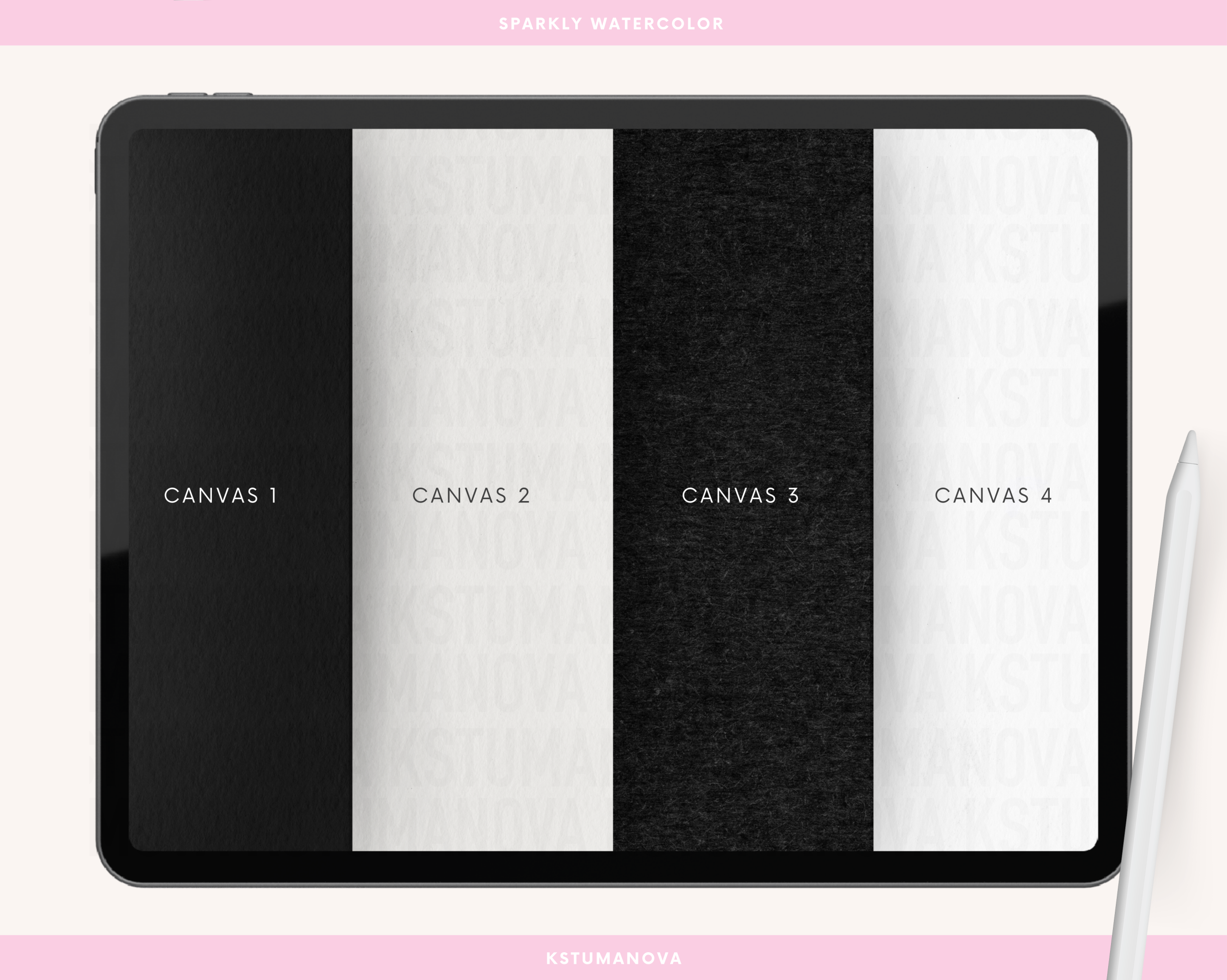 Watercolor sparkly brushes - Image 6