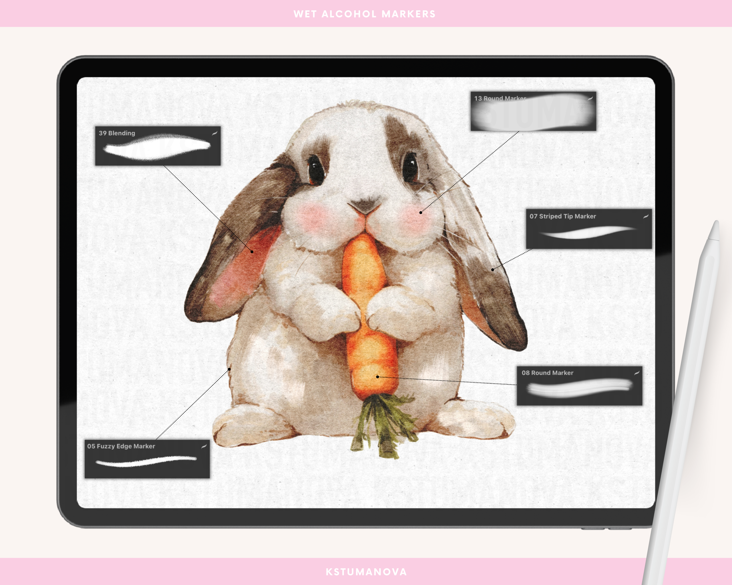 Wet alcohol markers - Image 4