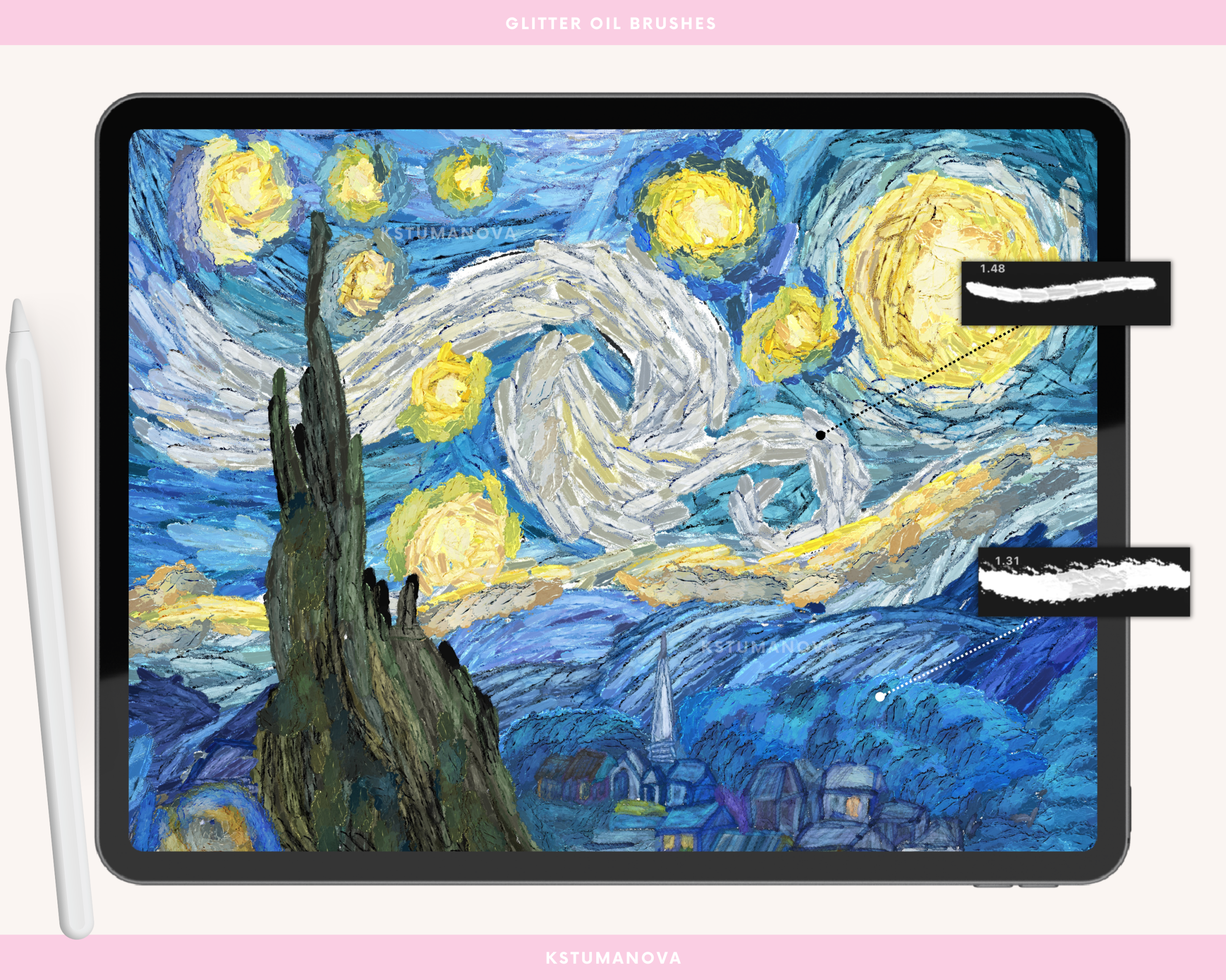 Glitter oil brushes - Image 3