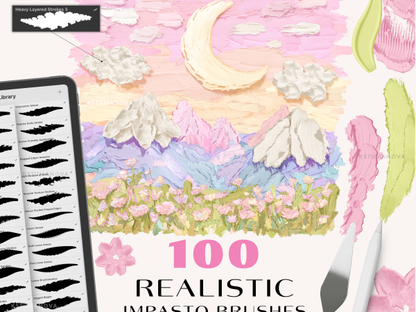 Impasto brushes