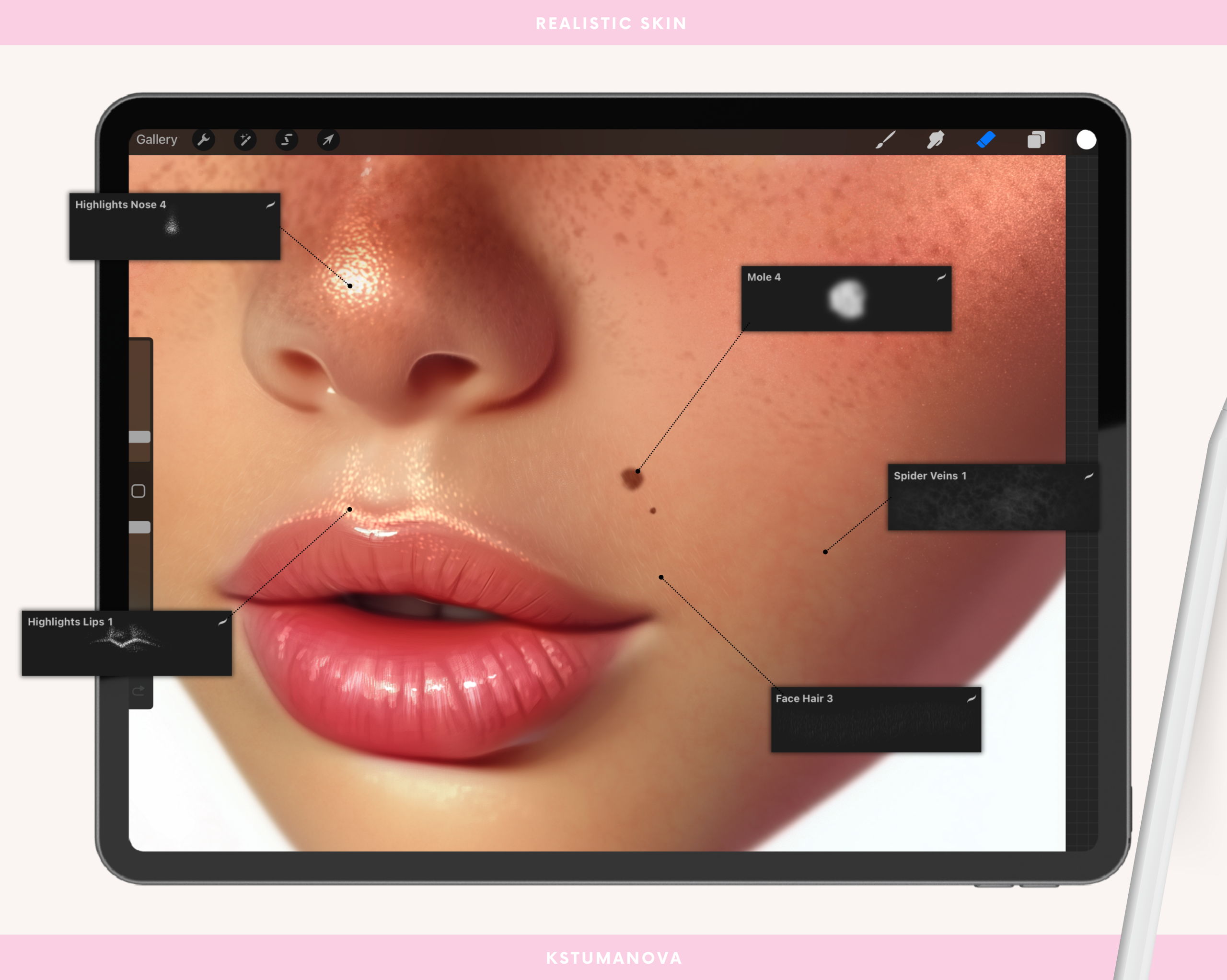 Realistic skin brushes - Image 5