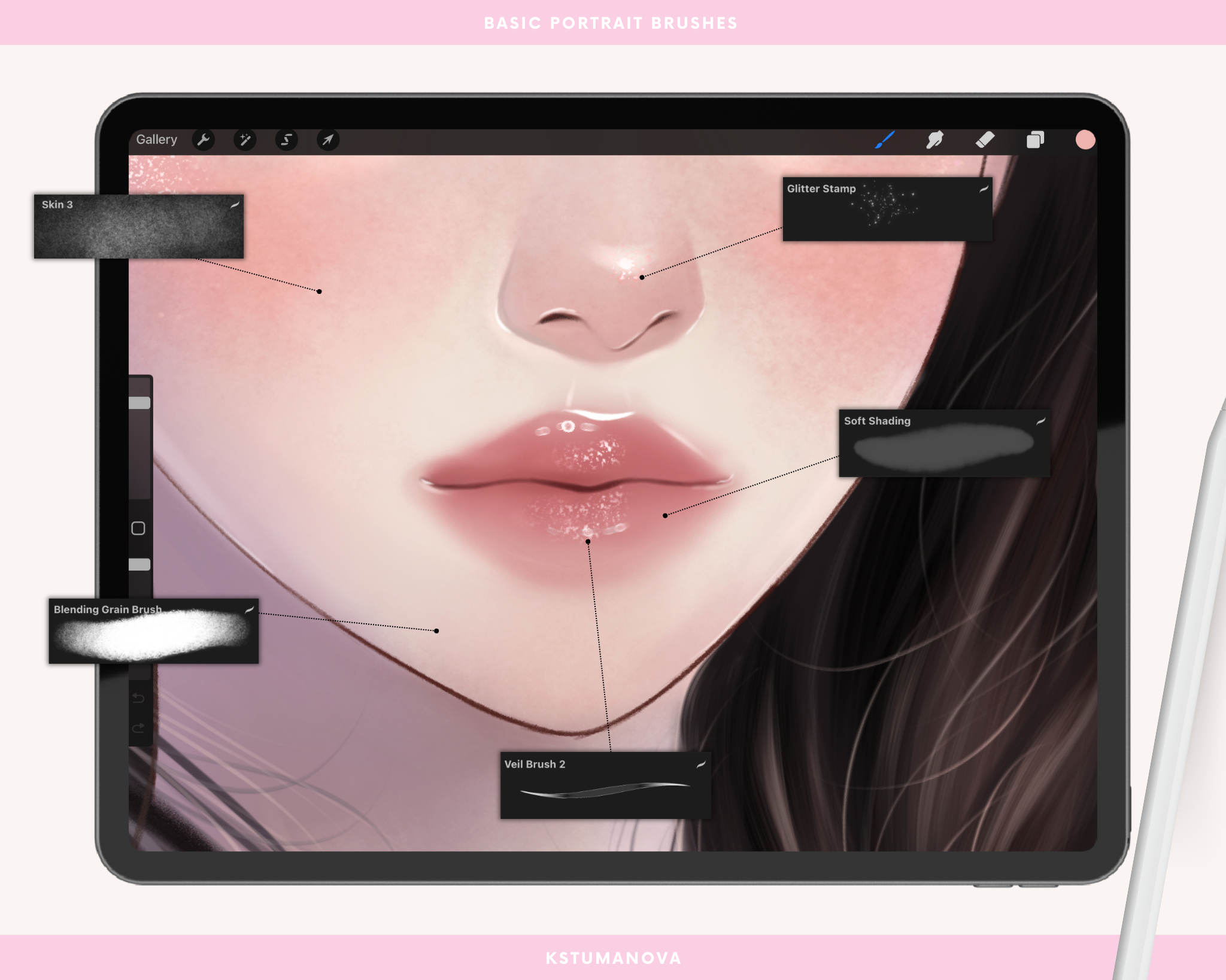 Basic portrait brushes - Image 4