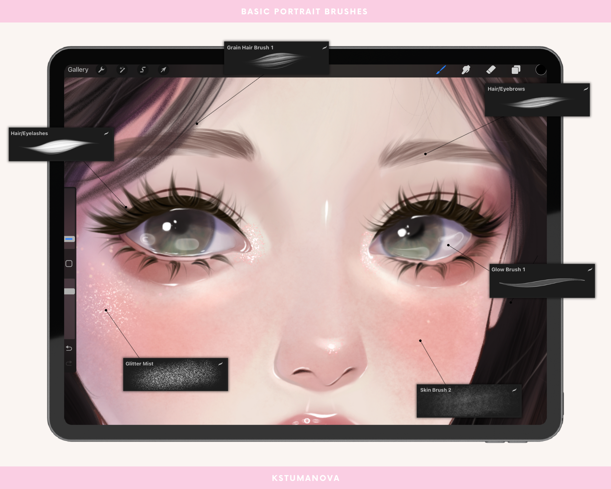 Basic portrait brushes - Image 5