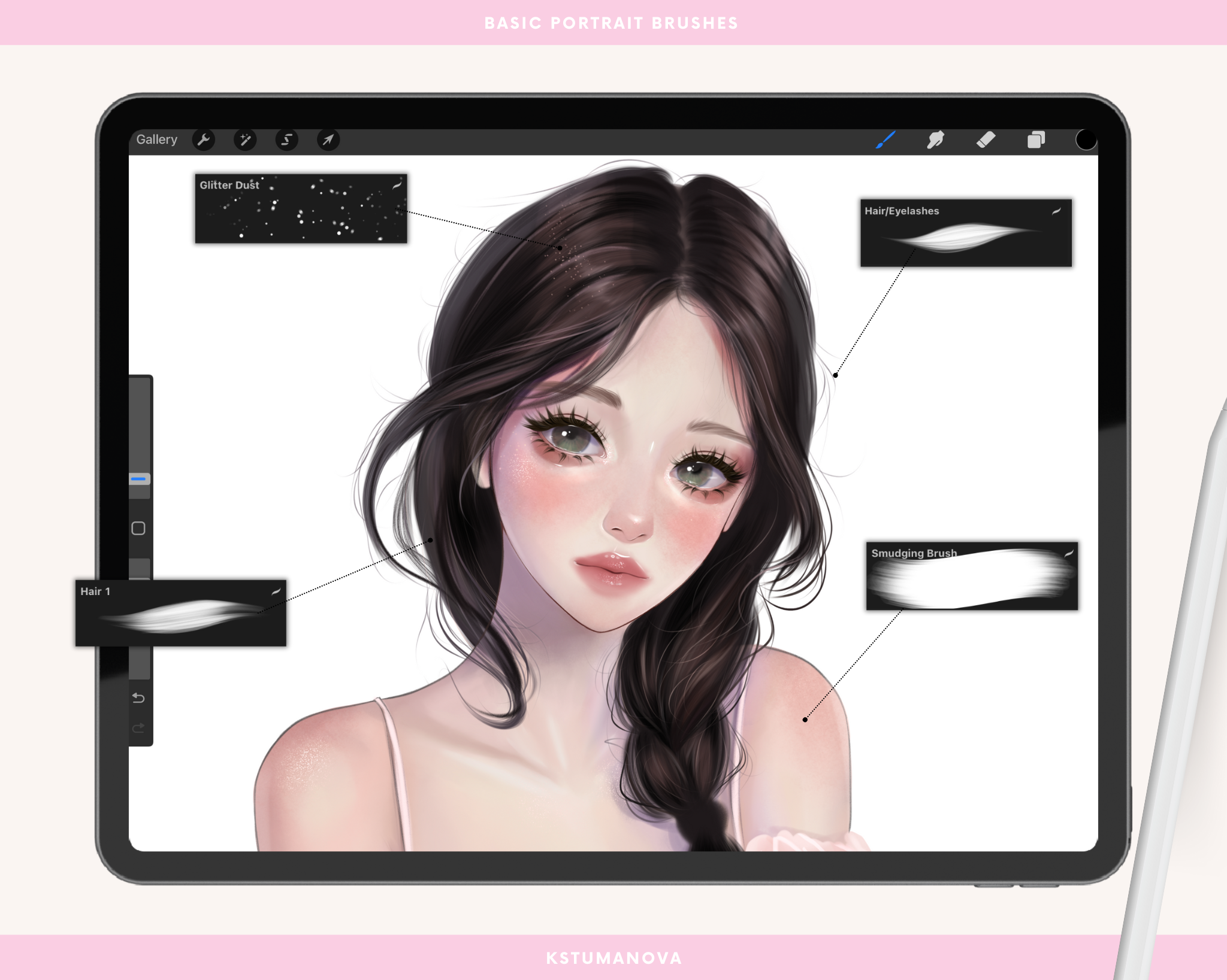 Basic portrait brushes - Image 2