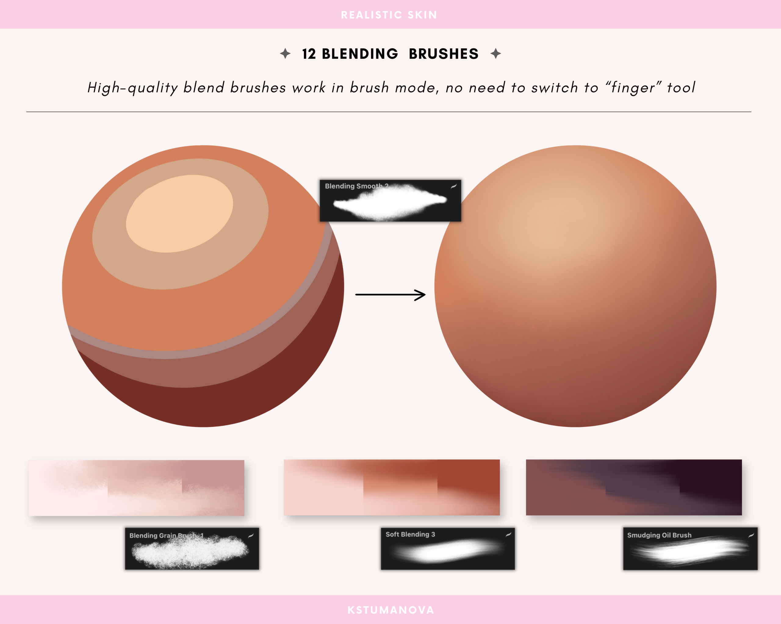 Realistic skin brushes - Image 3