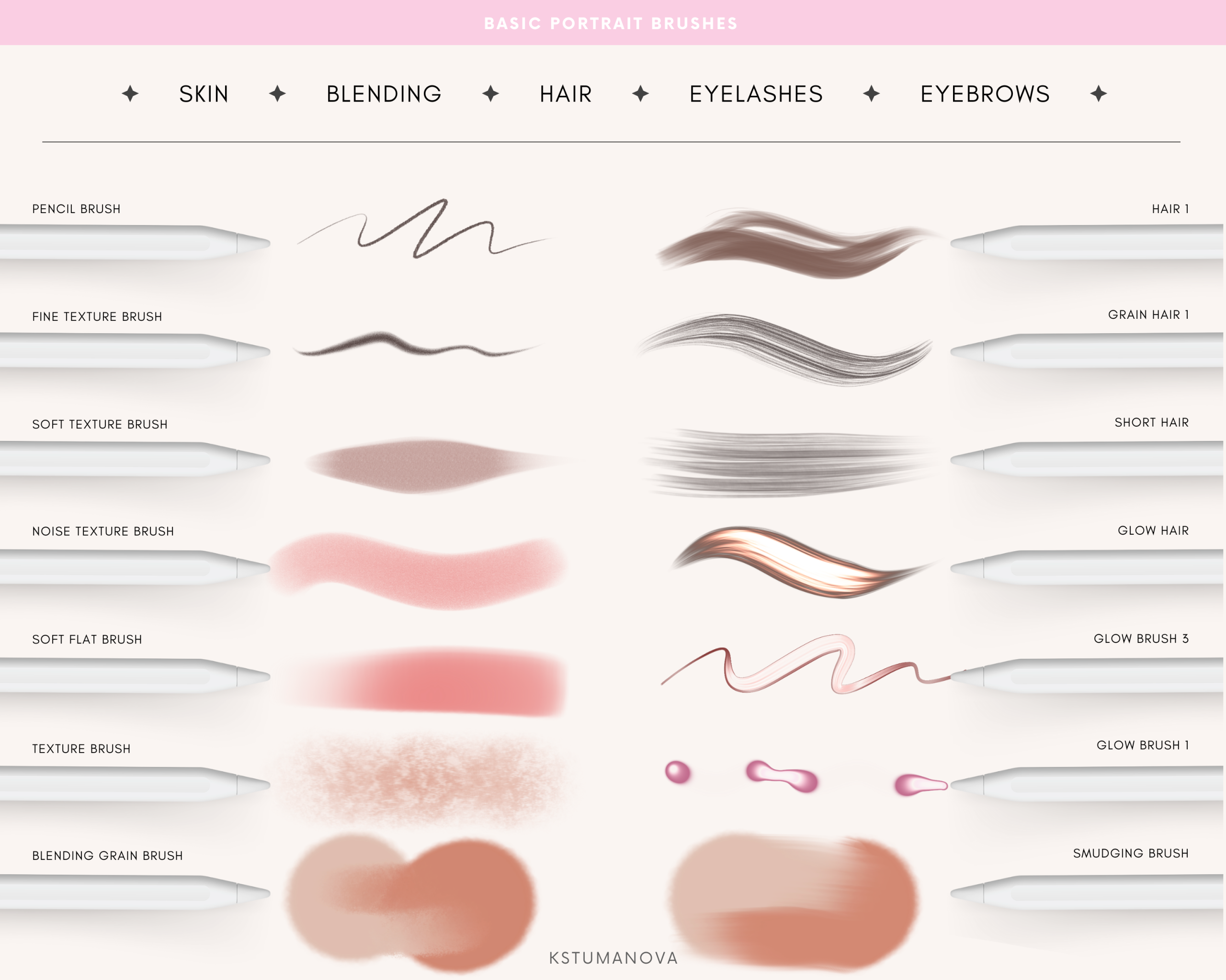 Basic portrait brushes - Image 3