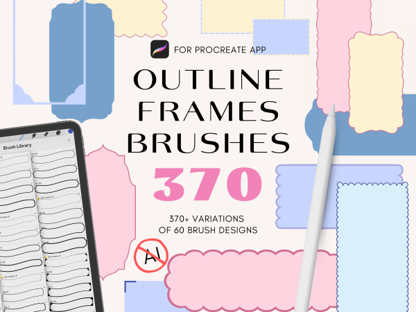 Outline Frames Brushes