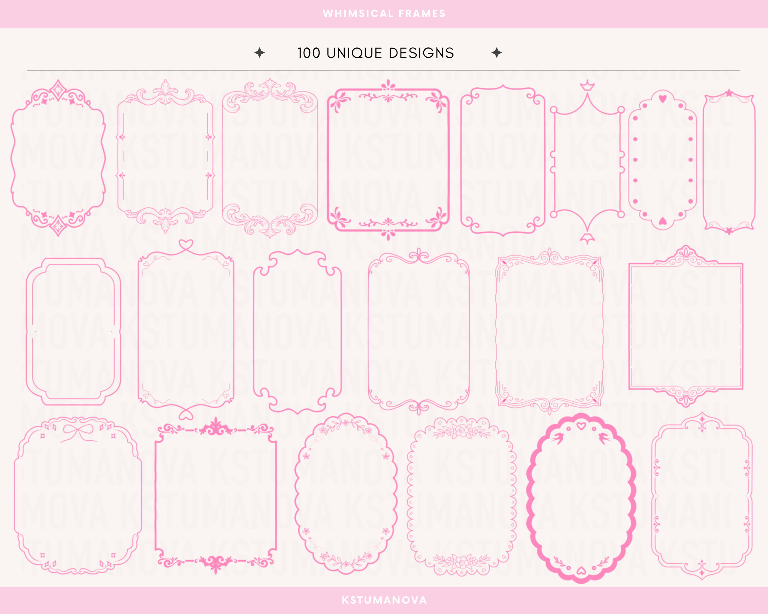Whimsical Frames Brushes - Image 7