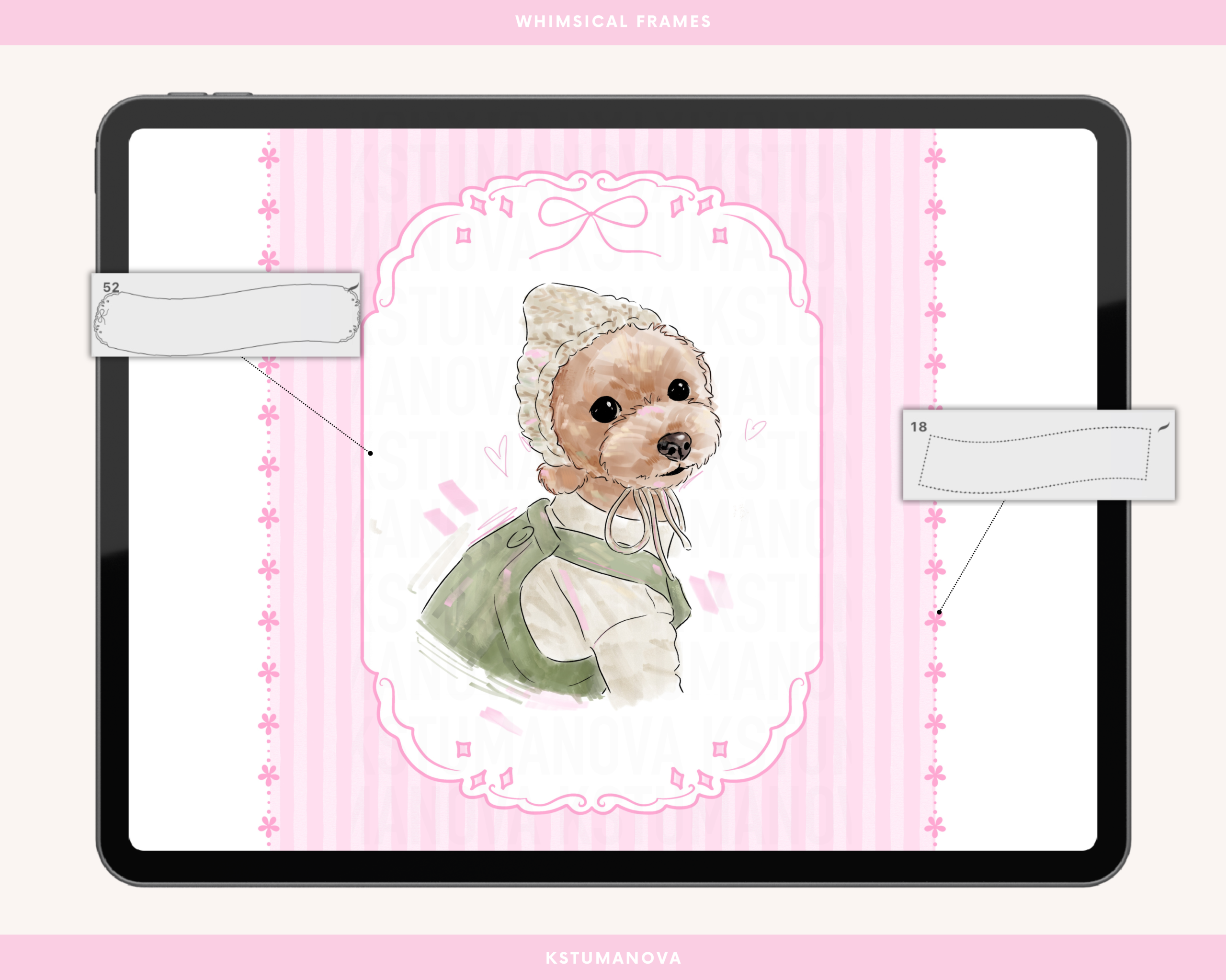 Whimsical Frames Brushes - Image 3