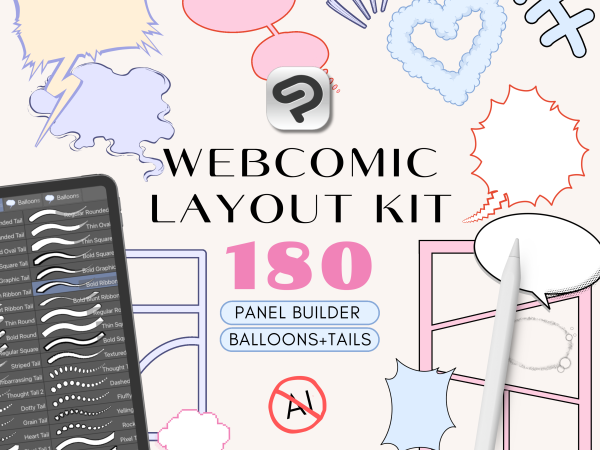 Clip Studio Webtoon Layout Kit