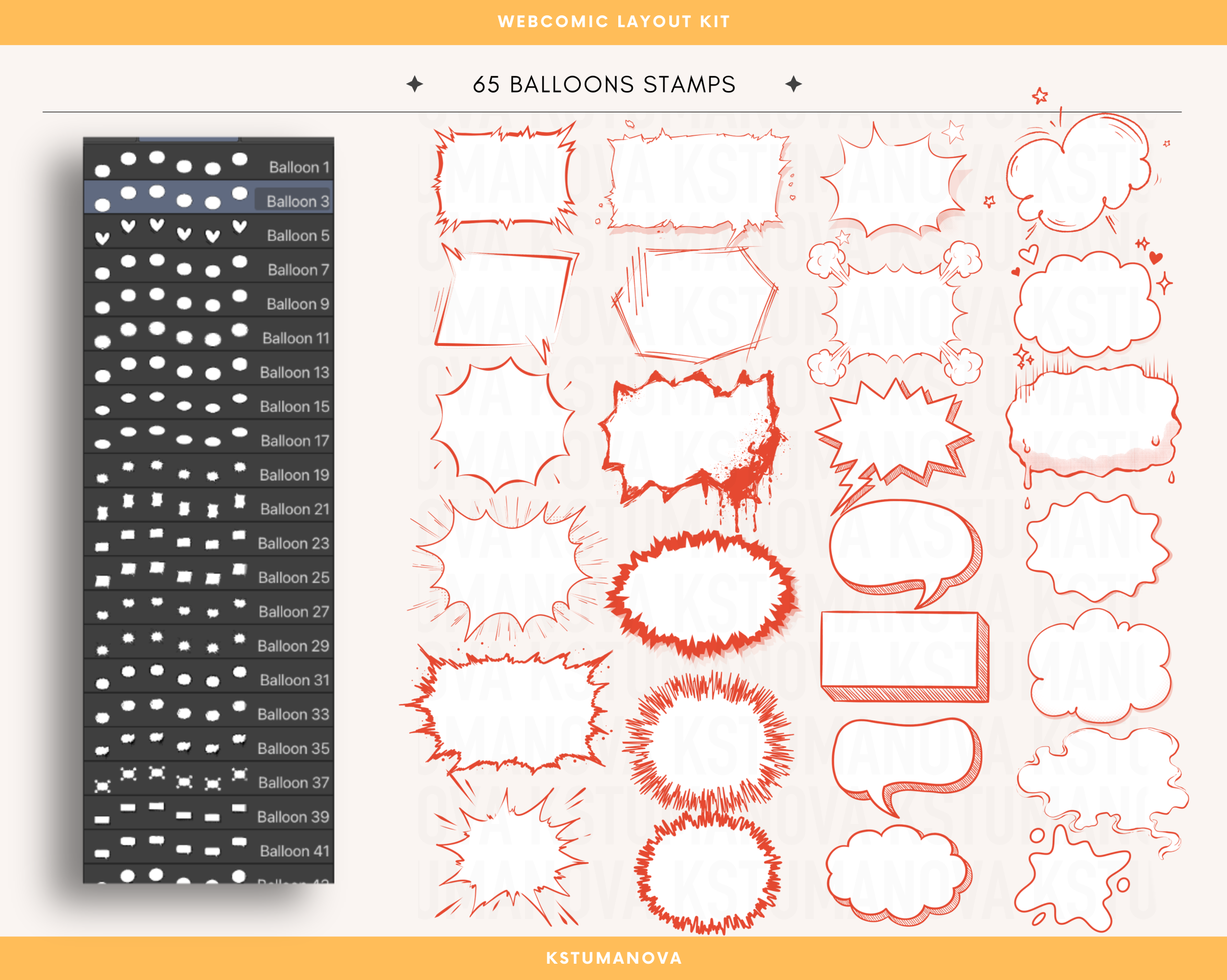 Clip Studio Webtoon Layout Kit - Image 9